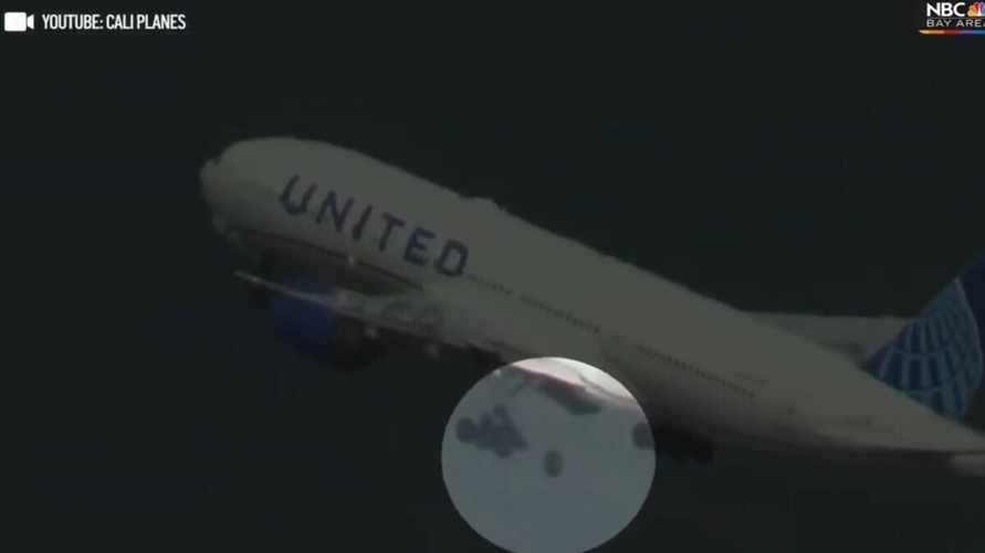 У Boeing 777 отвалилось колесо и раздавило две машины