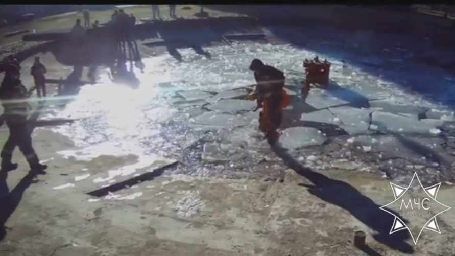 В Новополоцке ребенок попал в ловушку городского фонтана