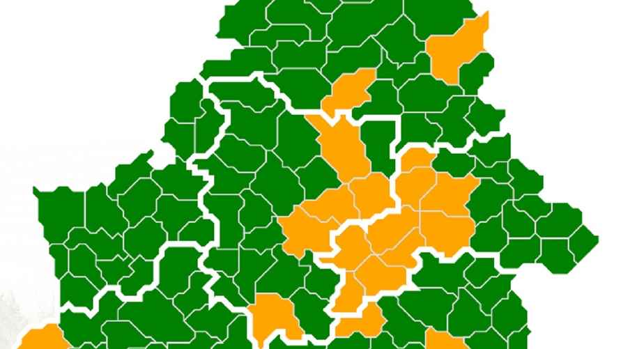 Карта Минлесхоза РБ