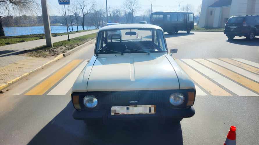 В Несвиже пенсионер наехал на школьницу