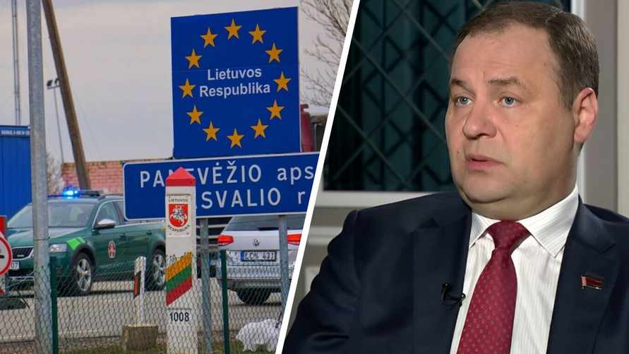 Головченко запретил ввоз в Беларусь из Литвы воды, шин, колготок и не только