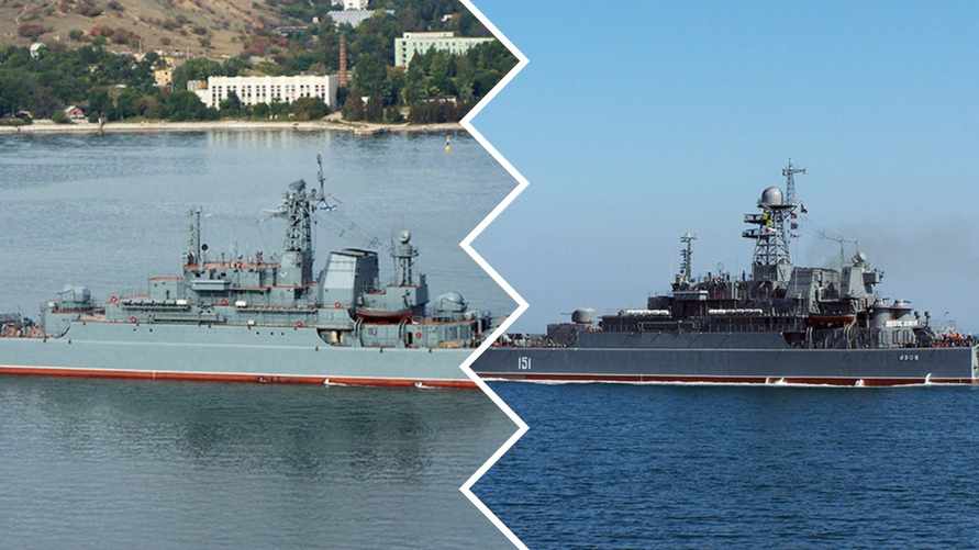 ВСУ объявили о поражении сразу двух российских военных кораблей