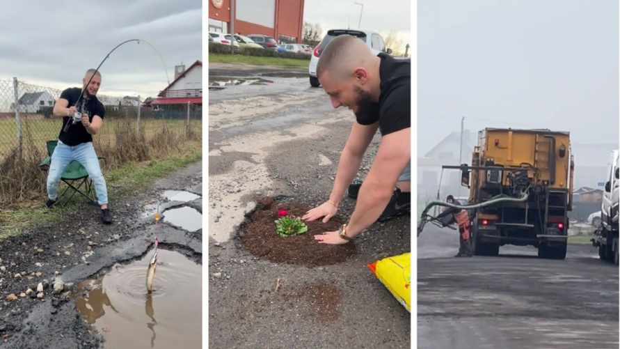 Блогер придумал, как ускорить ремонт ям на дорогах. Что для этого понадобится?