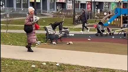 «В «Новой Боровой» такого не увидишь» — Белорус показал мусор в столичном районе «Минск Мир». Люди ответили