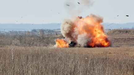 В Украине показали боевых роботов, которых отправят на фронт