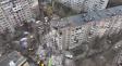 В Украине беспилотник уничтожил подъезд жилой многоэтажки – трое погибших