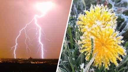 Туман, грозы и заморозки до -3°С. МЧС объявило оранжевый уровень опасности на 27 апреля в одном регионе Беларуси