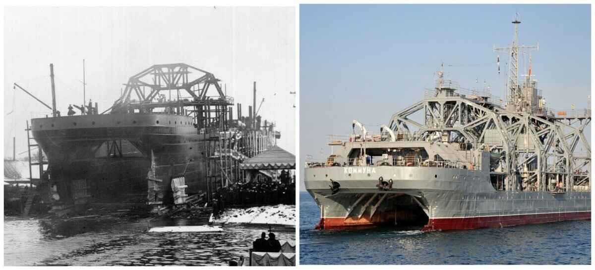 Украинцы заявили об уничтожении самого старого действующего российского военного корабля. Ему было 109 лет