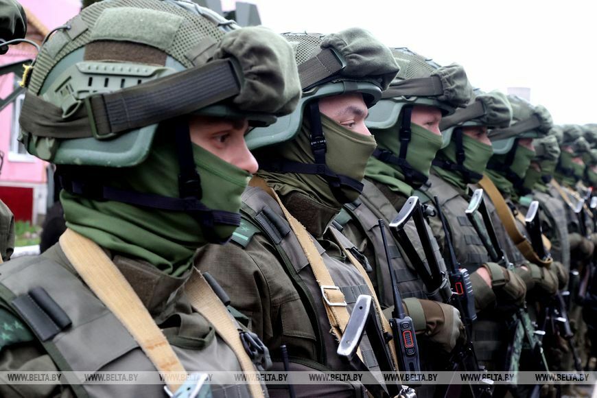 С гранатометчиками. В МВД Беларуси создали отряд спецназа для борьбы с диверсантами. Где?