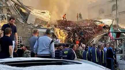 Израиль ударил по посольству Ирана, убив генерала и заместителей