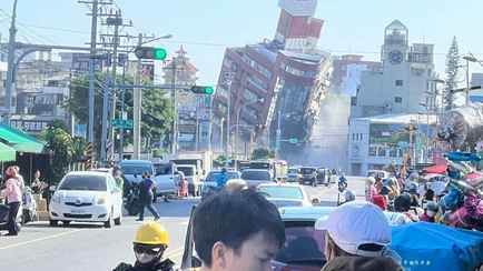 На Тайване произошло сильнейшее за 25 лет землетрясение