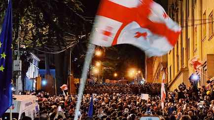 В Грузии вспыхнули протесты против «русского закона». Президент Зурабишвили поддержала участников акций