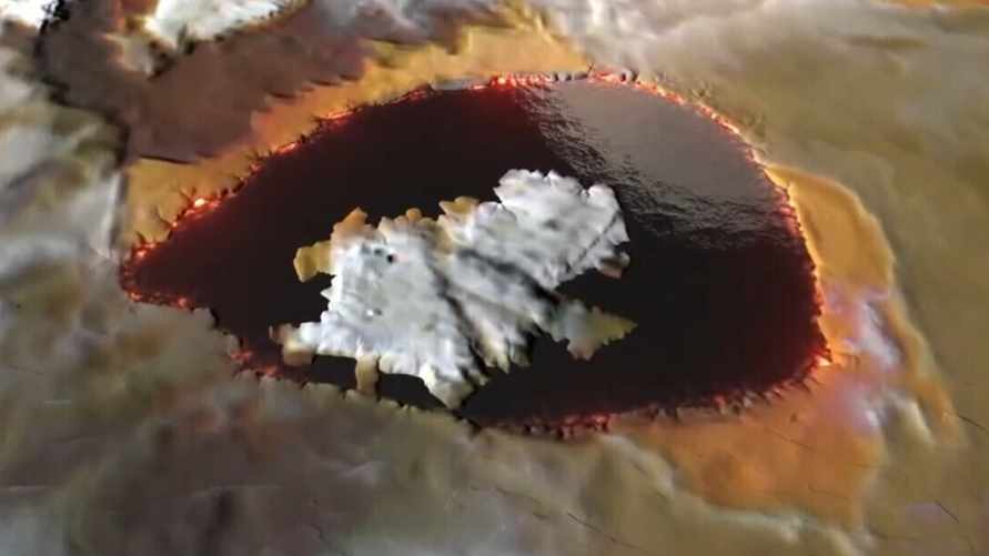 NASA показало видео лавовых пейзажей спутника Юпитера Ио