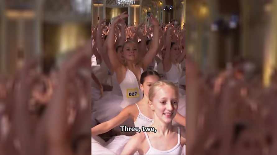 В США побили мировой рекорд по танцам на пуантах - одновременно станцевали 353 балерины