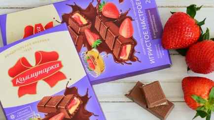 «Коммунарка» выпустила шоколад со вкусом шампанского. Где найти?