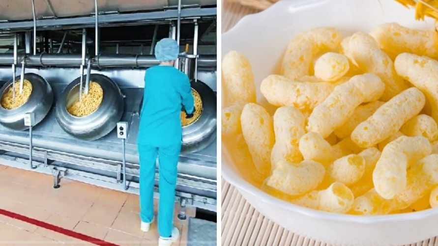 Как делают кукурузные палочки в Беларуси? Появилось видео с завода