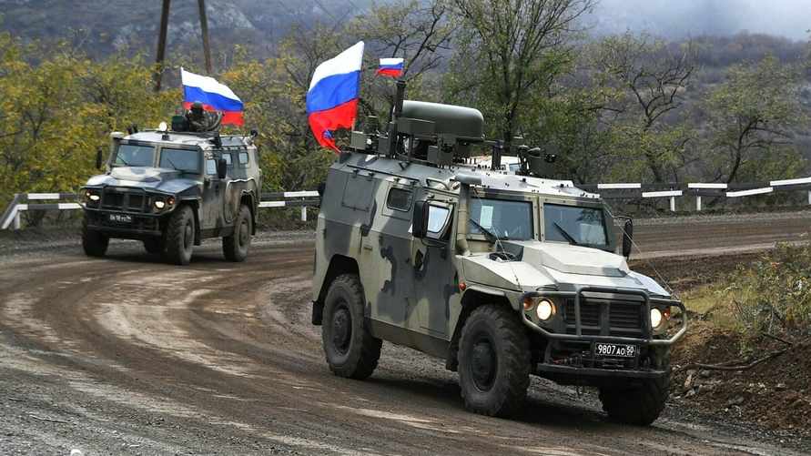 Россия начала вывод своих войск из Нагорного Карабаха