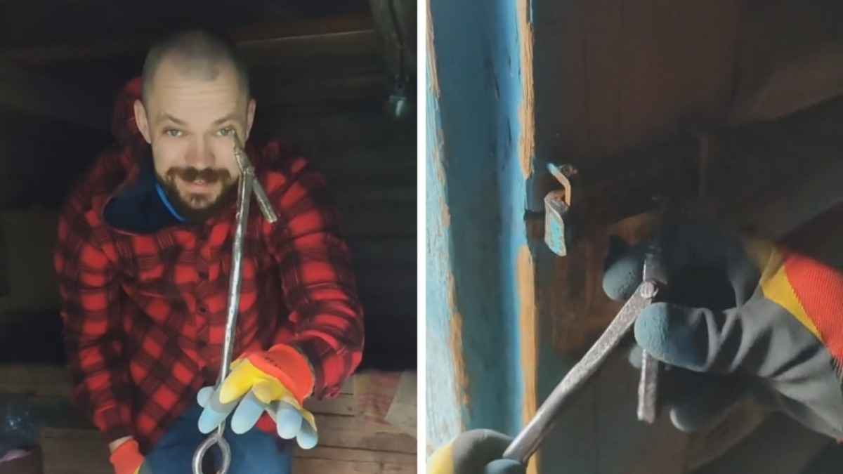 "Инженерная мысль на высоте" — В TikTok показали старинный деревенский ключ. Как им пользоваться?