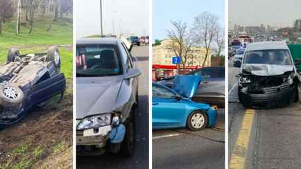 Четыре ДТП подряд. В ГАИ рассказали, почему утром “встала” кольцевая Минска