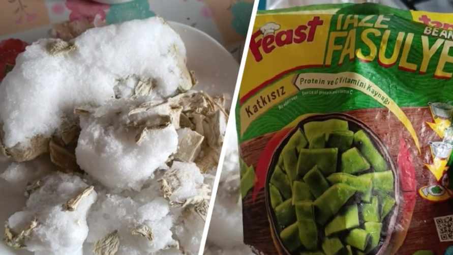 "Что за дрова среди льда?" — Белоруска пожаловалась на стручковую фасоль из "Евроопта"