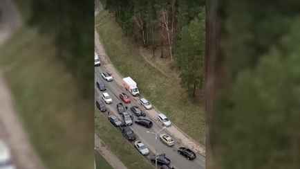 В Минске водители устроили драку прямо на проезжей части