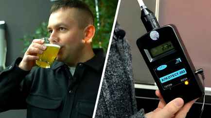 «Эффекта не почувствовал» — Белорусские милиционеры выпили валерьянку, безалкогольное пиво и кефир. Что показал алкотестер?