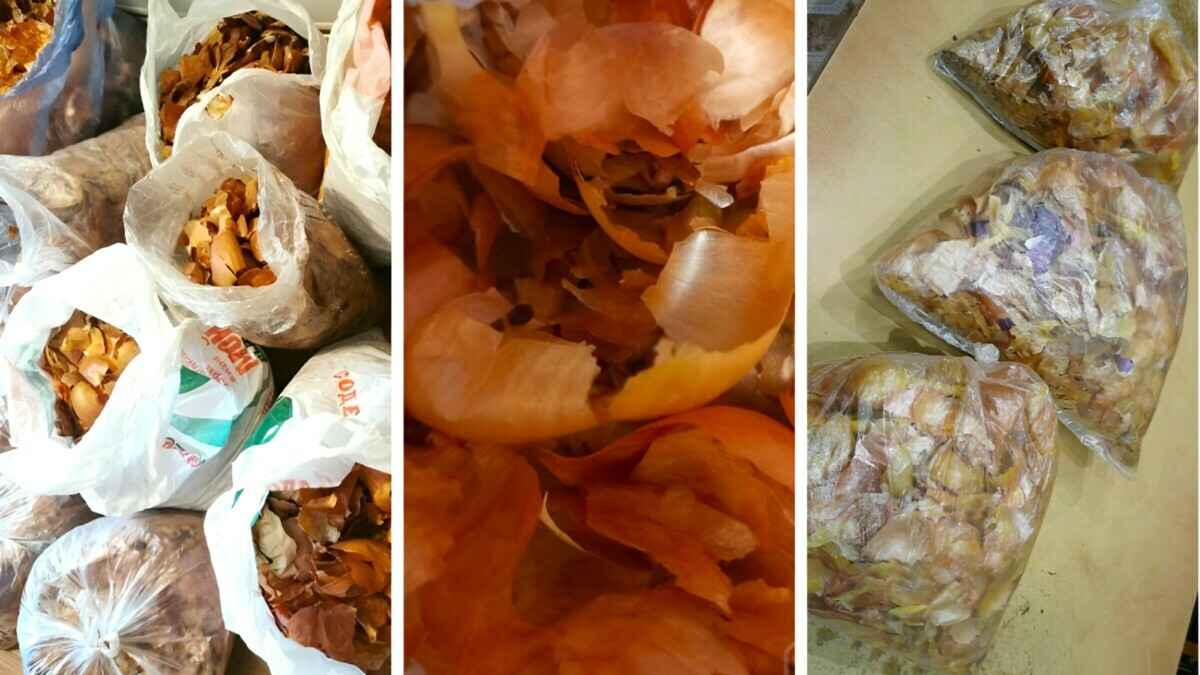 Белорусы начали продавать к Пасхе луковую шелуху. Сколько просят?