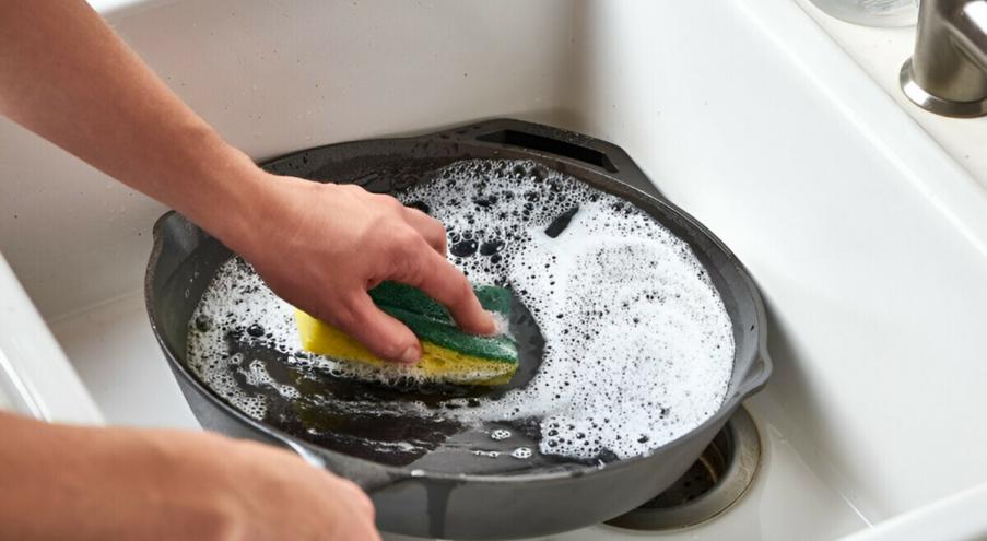Как очистить нагар с тефлоновой сковороды? Оказывается, существует