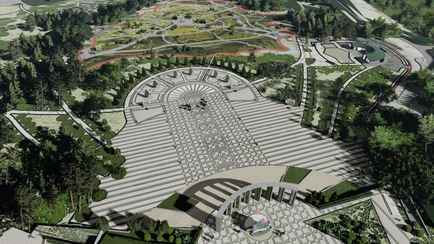 «Минскпроект» показал, как будет выглядеть новый парк на месте «Дримлэнда»