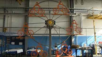 В Могилёве предложили парковать велосипеды на «колесе обозрения»