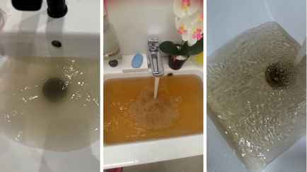 Жители Новой Боровой пожаловались на “нефть” вместо воды из-под крана. В мэрии Минска и ЖКХ отреагировали