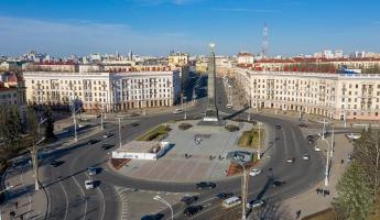 Центр Минска решили частично закрыть для всех видов транспорта в выходные. В ГАИ показали схему движения
