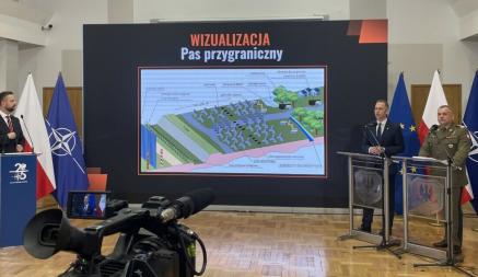 Поляки показали, как будут выглядеть укрепления «Восточного щита» на границе с Беларусью