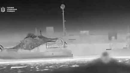 ГУР Украины показало видео «уничтожения российского скоростного катера»