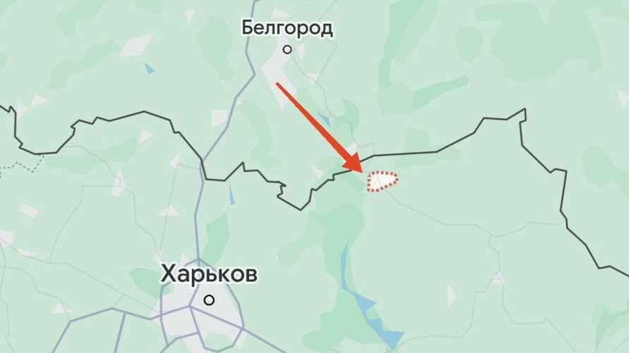 Волчанск находится почти на границе с Россией.