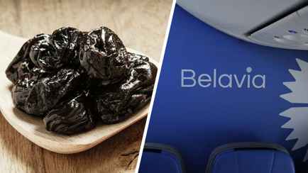 Мужчина сломал зуб о косточку чернослива на рейсе «Белавиа». Сколько отсудил у туроператора?