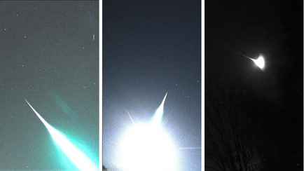 Астрономы-любители сняли на видео «ослепительно яркий» суперболид над Минском