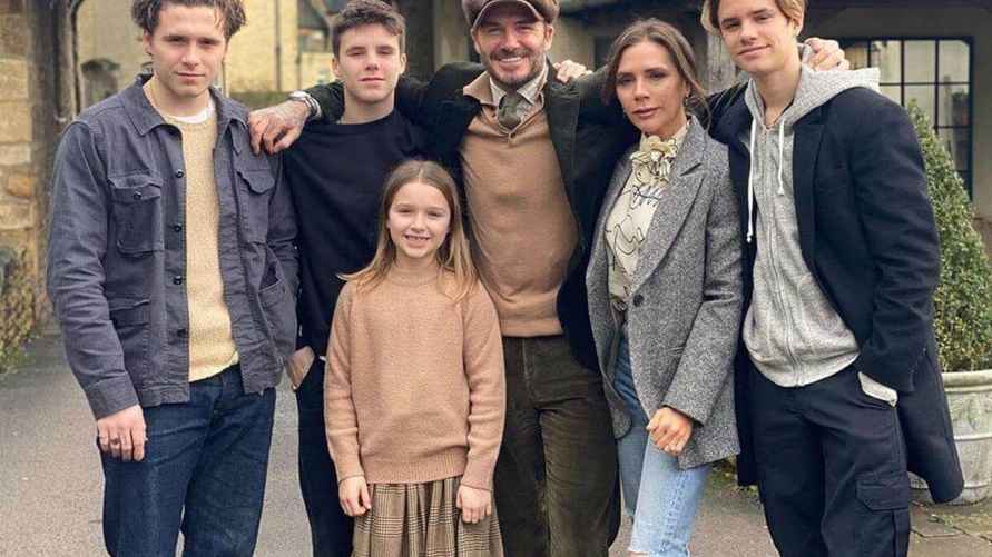 Семья Виктории и Дэвида Бэкхемов