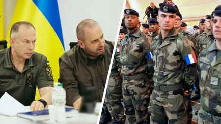 Главком ВСУ Сырский разрешил французским военным инструкторам работать в Украине