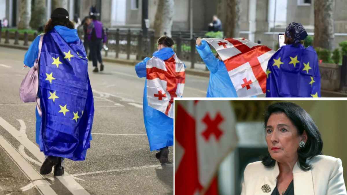 Президент Грузии пообещала наложить вето на принятый парламентом "русский закон"