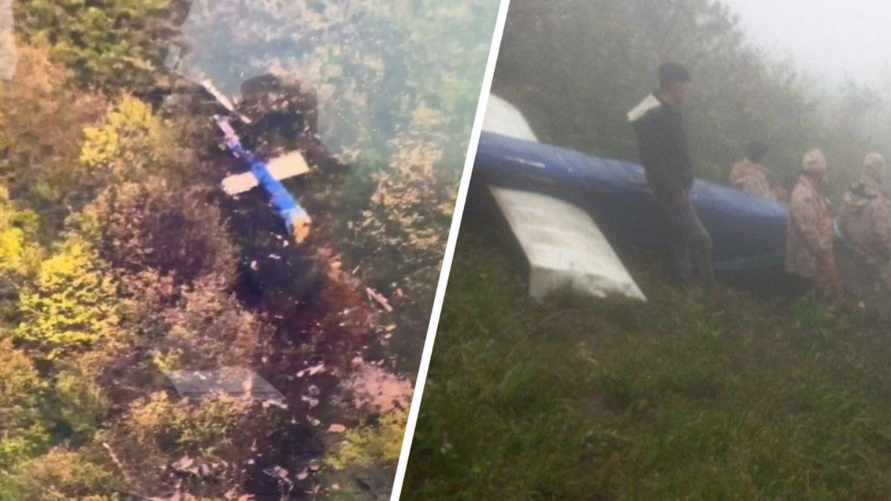 "Признаков жизни нет" – Появилось видео с места крушения вертолёта с президентом Ирана на борту