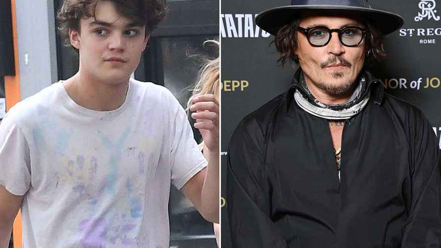 Джек Депп и его отец Джонни Депп