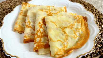 Как приготовить блинчики без муки? Её легко заменить этим продуктом