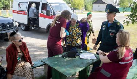 В белорусской деревне на границе с Украиной эвакуировали десятки жителей. Что случилось?