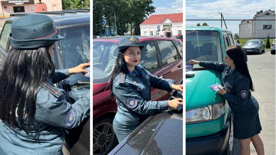 Сотрудники МЧС начали класть на лобовые стекла припаркованных авто белорусов особые таблички. Зачем?