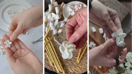 Как легко и недорого украсить куличи к Пасхе? Вам понадобятся ножницы и одна сладость