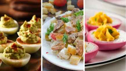 Эти простые закуски удивят гостей на Пасху. Что понадобится, кроме яиц?