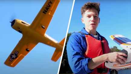 Британец создал самую большую модель авианосца. Какая у него длина?