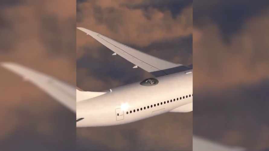 Обзор в 360 градусов. Инженеры придумали, как пассажирам летать на крыше самолёта