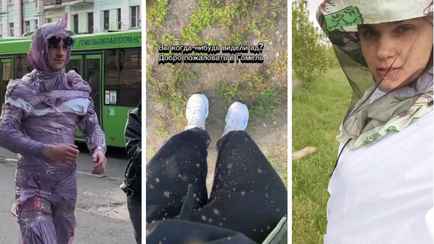 «Это высокая мода» — Жители Гомельщины показали свои способы спасения от мошек